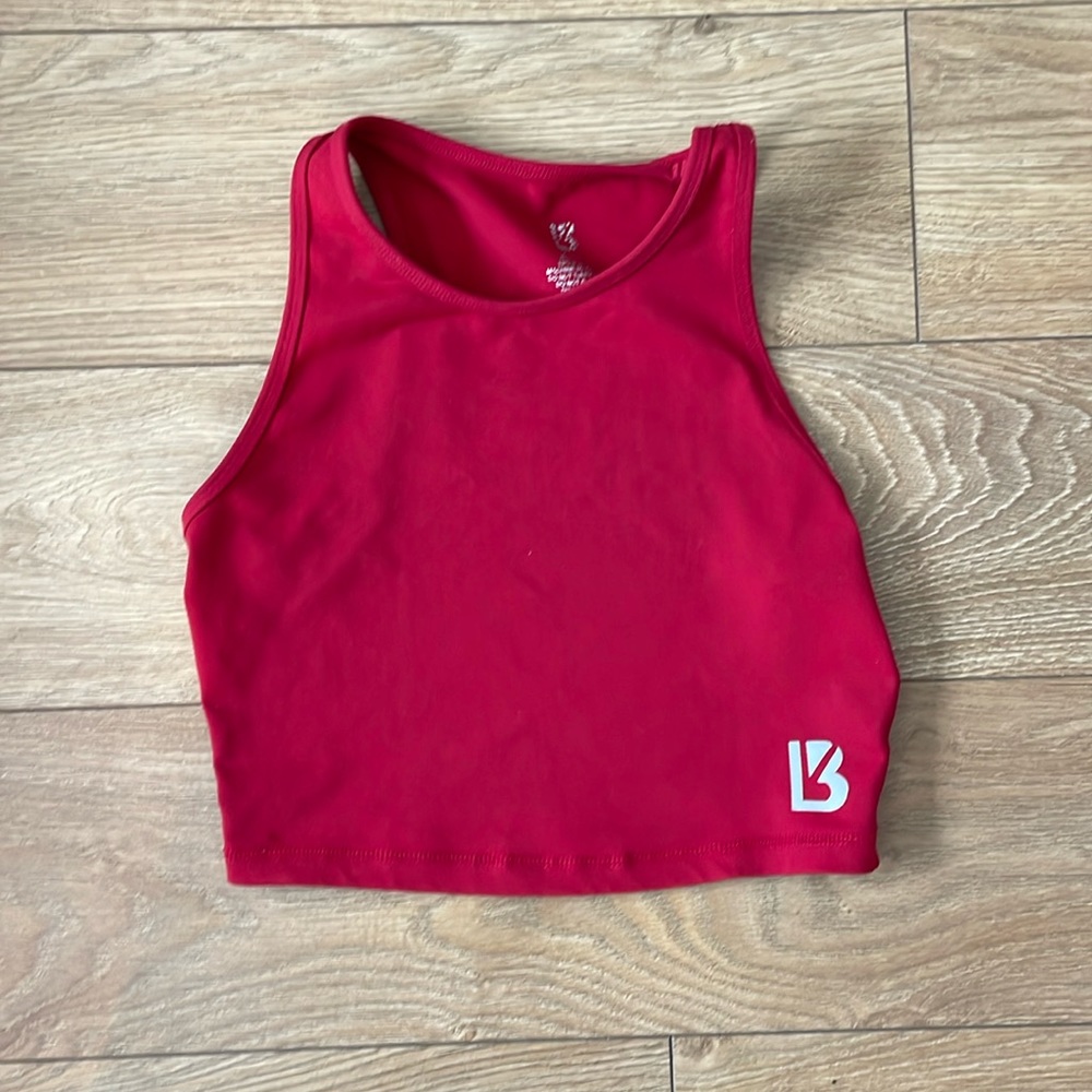 Buff bunny red crop top